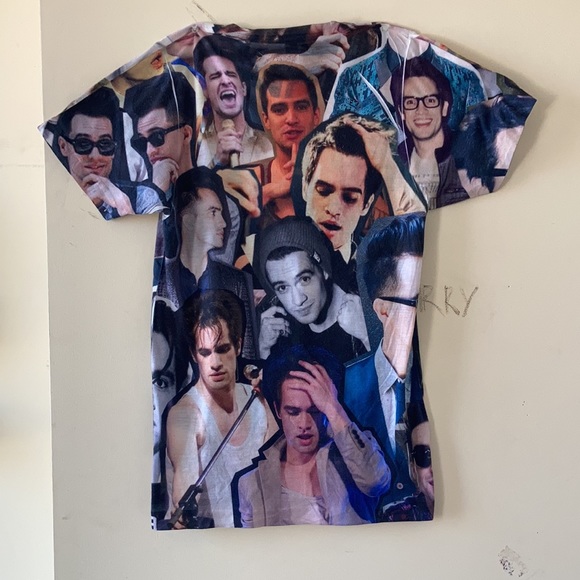 American Apparel sublimation-t Brendon Urie collage - Picture 3 of 3